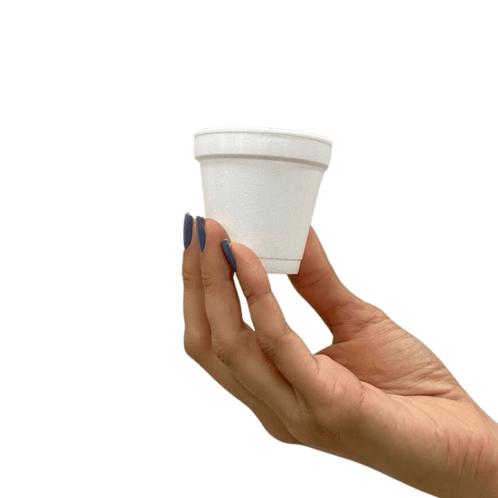 Copo de Isopor 70ml Térmico Ultra 1.000 unidades ideal para Café