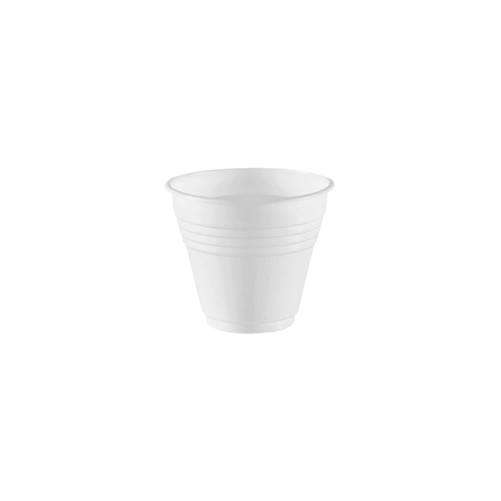 Copo Descartável 120ml Branco Chic Copaza 1.500 unidades