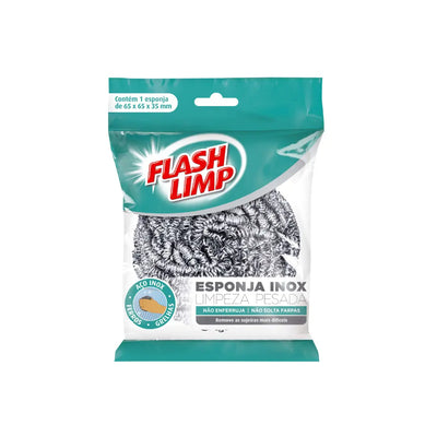 Esponja Inox Flash Limp