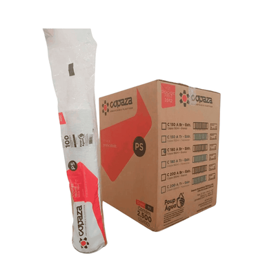 Copo 180ml Branco ABNT 2012 Copaza 2500 unidades