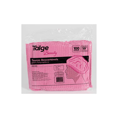 Touca de TNT Sanfonada Rosa Talge Beauty