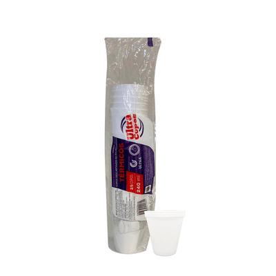 Copo de Isopor 240ml Térmico Linha Replast Ultra 1.000 unidades
